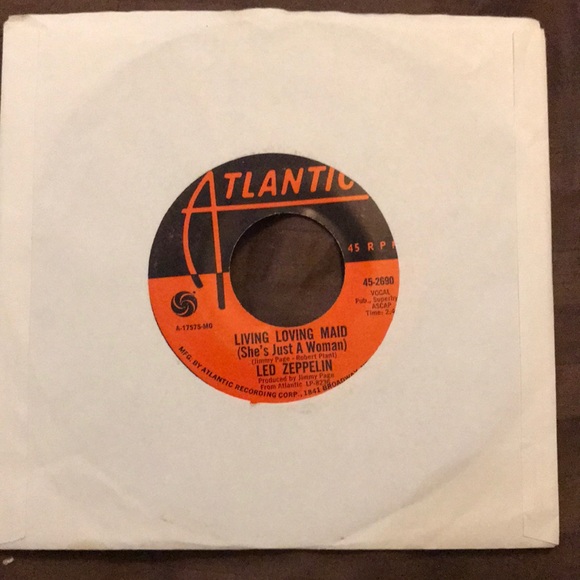 Two Led Zeppelin 45s - Picture 3 of 5
